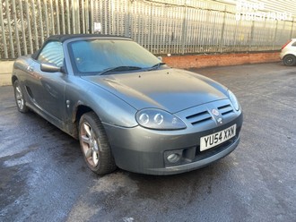 Location: Hayes - 2004 MG TF Sports REG: YU54XXN, Keys: No, MOT Expiry date: 05/07/2025, 1796 Petrol, 5 Speed Manual Petrol, Former Keepers: 7