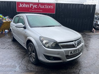 Location: Stapleford - 2009 VAUXHALL ASTRA SXI 16V 5 Door Hatchback REG: MJ59XLC, Keys: Yes, MOT Expiry date: 21/04/2026, 1364 Petrol, 5 Speed Manual Petrol, Former Keepers: 6