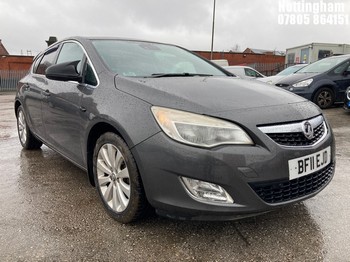 Location: Nottingham - 2011 VAUXHALL ASTRA ELITE 5 DOOR HATCHBACK REG: BF11EJD, 1598cc PETROL, 5 SPEED MANUAL PETROL, Former Keepers: 6, Keys: Yes, MOT Expiry date: 29/01/2027