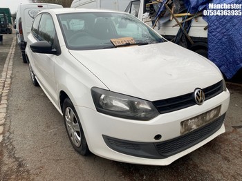 Location: Manchester - 2011 VOLKSWAGEN POLO S 60 3 Door Hatchback REG: TH61ELS, 1198 Petrol, 5 Speed Manual Petrol, Former Keepers: 4, Keys: No, MOT Expiry date: 20/02/2026