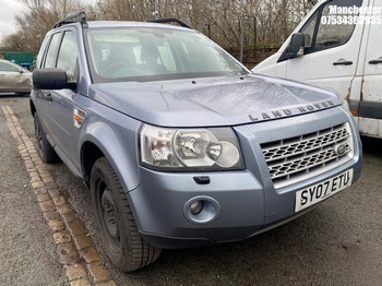 Location: Manchester - 2007 LAND ROVER FREELANDER GS TD4 Estate REG: SY07ETU, 4179 Diesel, 6 Speed Manual Diesel, Former Keepers: 6, Keys: No, MOT Expiry date: 16/11/2024