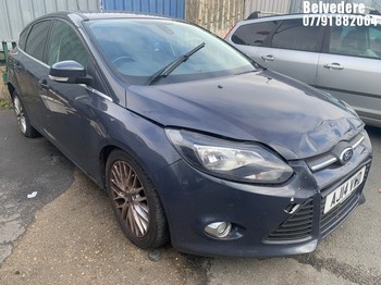 Location: BELVEDERE - 2014 FORD FOCUS ZETEC NAVIGATOR TUR 5 Door Hatchback REG: AJ14VWD, 998cc Petrol, 6 Speed Manual Petrol, Former Keepers: 2, Keys: No, MOT: Expiry date07.04.2026