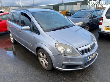 Location: Belvedere - 2006 VAUXHALL ZAFIRA CLUB EASYTRONIC MPV REG: FG56THF, 1796cc PETROL, 5 SPEED SEMI AUTO PETROL, Former Keepers: 7, Keys: Yes, MOT Expiry date: 06/12/2026