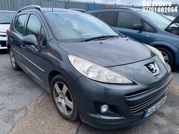 Location: Belvedere - 2010 PEUGEOT 207 SPORT SW AUTO ESTATE REG: GL10HBF, 1598cc PETROL, 4 SPEED AUTO PETROL, Former Keepers: 2, Keys: Yes, MOT Expiry date: 28.05.2026