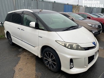 Location: Belvedere - 2012 TOYOTA ESTIMA HYBRID AHR20 AUTOM MPV REG: RA62FUT, Keys: No, MOT Expiry date: 21/04/2025, 2360 Hybrid Electric, AUTOMATIC, Former Keepers: 2
