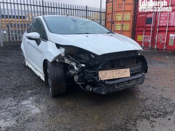 Location: Edinburgh - 2017 FORD FIESTA ST-3 TURBO 3 Door Hatchback REG: WU17BXF, Keys: No, MOT Expiry date: 25/11/2023, 1596 Petrol, 6 Speed Manual Petrol, Former Keepers: 3