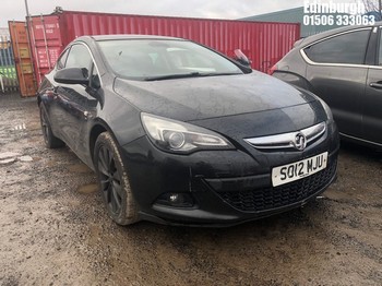 Location: Edinburgh - 2012 VAUXHALL ASTRA GTC SRI S/S TURBO 3 Door Hatchback REG: SO12MJU, Keys: No, MOT Expiry date: 16/01/2026, 1362 Petrol, 6 Speed Manual Petrol, Former Keepers: 2