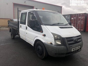 Location: Edinburgh - 2008 FORD TRANSIT 100 T350L D/C RWD Tipper REG: NG08UXW, Keys: No, MOT Expiry date: 30/11/2024, 2402 Diesel, 5 Speed Manual Diesel, Former Keepers: 6