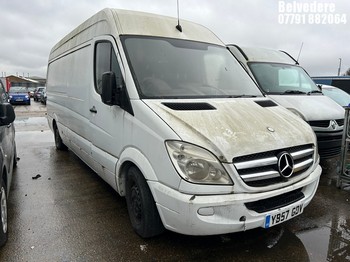 NOTE: ATF Registered Buyers ONLY - Location: Belvedere - 2008 MERCEDES SPRINTER 313 CDI LWB Panel Van REG: YB57GDV, Keys: No, 2148 Diesel, 6 Speed Manual Diesel, Former Keepers: 12