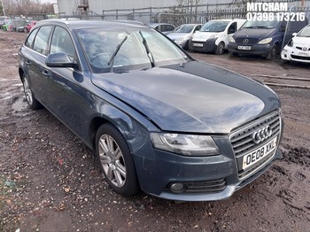 NOTE: ATF Registered Buyers ONLY - Location: Mitcham - 2008 AUDI A4 AVANT SE TDI Estate REG: OE08XKL, Keys: No, MOT Expiry date: 14/02/2026, 1968 Diesel, 6 Speed Manual Diesel, Former Keepers: 5