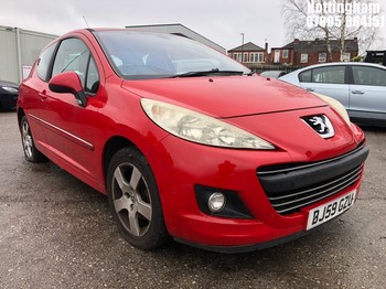Location: Nottingham - 2009 PEUGEOT 207 SPORT 3 Door Hatchback REG: BJ59GZU, Keys: No, MOT Expiry date: 01/10/2025, 1598 Petrol, 5 Speed Manual Petrol, Former Keepers: 4