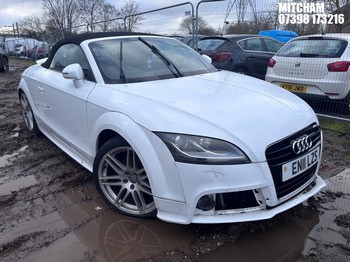 Location: Mitcham - 2011 AUDI TT S LINE TFSI Convertible REG: EN11LZS, Keys: No, MOT Expiry date: 21/04/2026, 1984 Petrol, 6 Speed Manual Petrol, Former Keepers: 5
