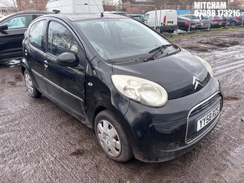 Location: Mitcham - 2009 CITROEN C1 VTR 5 Door Hatchback REG: YY58RZS, Keys: No, MOT Expiry date: 20/10/2026, 998 Petrol, 5 Speed Manual Petrol, Former Keepers: 8