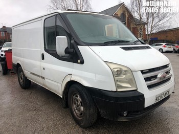 Location: Nottingham - 2007 FORD TRANSIT 85 T260S FWD Panel Van REG: KC57WFX, Keys: No, MOT Expiry date: 10/02/2026, 2198 Diesel, 5 Speed Manual Diesel, Former Keepers: 10