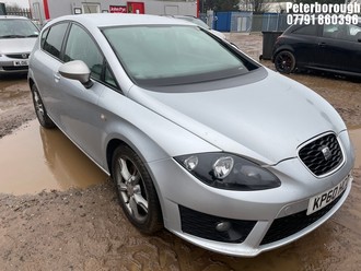 Location: Peterborough - 2010 SEAT LEON CR FR TDI S-A 5 Door Hatchback REG: KP60HCO, Keys: No, MOT Expiry date: 24/04/2026, 1968 Diesel, 6 Speed Semi Auto Diesel, Former Keepers: 4