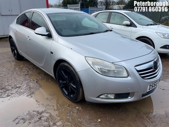 Location: Peterborough - 2010 VAUXHALL INSIGNIA SRI 5 Door Hatchback REG: DS60DNX, Keys: No, MOT Expiry date: 27/12/2025, 1796 Petrol, 6 Speed Manual Petrol, Former Keepers: 9