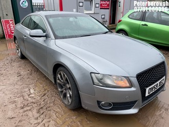 Location: Peterborough - 2010 AUDI A5 SPORT TDI Coupe REG: OV59XEZ, Keys: No, MOT Expiry date: 27/10/2025, 1968 Diesel, 6 Speed Manual Diesel, Former Keepers: 11