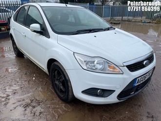 Location: Peterborough - 2008 FORD FOCUS STYLE TD 109 5 Door Hatchback REG: AG08FKF, Keys: No, MOT Expiry date: 11/04/2025, 1560 Diesel, 5 Speed Manual Diesel, Former Keepers: 8