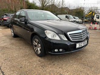 Location: Brentwood - 2010 MERCEDES-BENZ E200 BLUEEF-CY SE CGI A 4 Door Saloon REG: S12YEW, Keys: No, MOT Expiry date: 11/02/2026, 1796 Petrol, Auto Petrol, Former Keepers: 5