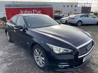 Location: South Wales - 2015 INFINITI Q50 PREMIUM EXECUTIVE HYB 4 Door Saloon REG: SA15WJD, 3498cc Petrol, 7 Speed Auto Petrol/Electric, Former Keepers: 5, Keys: Yes, MOT Expiry date: 17/09/2026