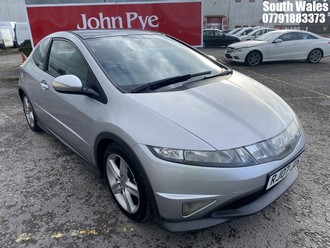 Location: South Wales - 2007 HONDA CIVIC TYPE-S GT 3 DOOR HATCHBACK REG: RJ07JUC, 1799cc PETROL, 6 SPEED MANUAL PETROL, Former Keepers: 2, Keys: Yes, MOT Expiry date: 31/03/2026