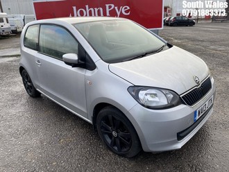 Location: South Wales - 2013 SKODA CITIGO SE GREENTECH 3 Door Hatchback REG: WA13JTX, Keys: No, MOT Expiry date: 11-03-2025, 999 Petrol, 5 Speed Manual Petrol, Former Keepers: 4