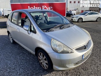 Location: South Wales - 2006 HONDA JAZZ SE CVT 5 Door Hatchback REG: CE56OFZ, Keys: No, MOT Expiry date: 27/04/2025, 1339 Petrol, Variable Speed Auto Petrol, Former Keepers: 2