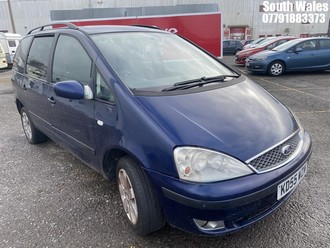 Location: South Wales - 2006 FORD GALAXY ZETEC TDI AUTO MPV REG: KD55WZM, Keys: No, MOT Expiry date: 17/11/2025, 1896 Diesel, 5 Speed Auto Diesel, Former Keepers: 10