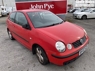 Location: South Wales - 2002 VOLKSWAGEN POLO SPORT TDI 3 Door Hatchback REG: BF02AZV, Keys: No, MOT Expiry date: 22/05/2025, 1422 Diesel, 5 Speed Manual Diesel, Former Keepers: 4