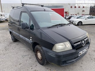 Location: South Wales - 2004 PEUGEOT EXPERT 815D Panel Van REG: WJ54ZXB, Keys: No, MOT Expiry date: 06/02/2025, 1868 Diesel, 5 Speed Manual Diesel, Former Keepers: 3