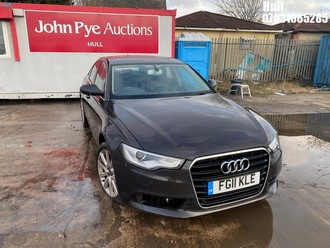 Location: Hull - 2011 AUDI A6 SE TDI Saloon REG: FG11KLE, Keys: No, MOT Expiry date: 13/07/2025, 1968 Diesel, 6 Speed Manual Diesel, Former Keepers: 3