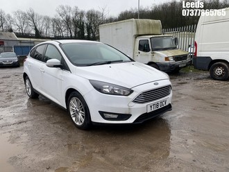 Location: Leeds - 2018 FORD FOCUS ZETEC EDITION TDCI 5 Door Hatchback REG: YT18OCV, Keys: No, MOT Expiry date: 24-03-2025, 1499 Diesel, 6 Speed Manual Diesel, Former Keepers: 2