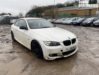 Location: Leeds - 2008 BMW 320D M SPORT Coupe REG: LJ58NLU, Keys: No, MOT Expiry date: 17-03-2025, 1995 Diesel, 6 Speed Manual Diesel, Former Keepers: 7