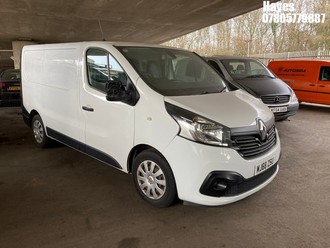 Location: HAYES / HEATHROW - 2016 RENAULT TRAFIC SL27 BNESS + ENERG Panel Van REG: MJ66ZSU, 1598 DIESEL, 6 Speed Manual Diesel, Former Keepers: 4, Keys: No, MOT: Expiry date11/04/2026