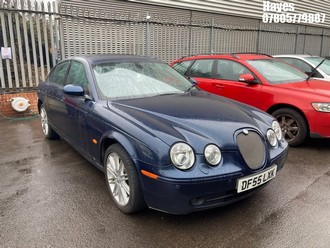 Location: Hayes - 2005 JAGUAR S-TYPE V6 SPORT AUTO 4 Door Saloon REG: DF55LXK, Keys: No, MOT Expiry date: 02/12/2026, 2967 Petrol, 6 Speed Auto Petrol, Former Keepers: 2