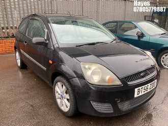 Location: Hayes - 2007 FORD FIESTA STYLE CLIMATE AUTO 3 Door Hatchback REG: BT56ZDO, Keys: No, MOT Expiry date: 05/04/2026, 1596 Petrol, 4 Speed Auto Petrol, Former Keepers: 9