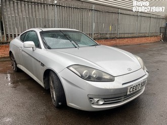 Location: Hayes - 2007 HYUNDAI COUPE SIII Coupe REG: CE07SDX, Keys: No, MOT Expiry date: 29/06/2026, 1975 Petrol, 4 Speed Manual Petrol, Former Keepers: 5