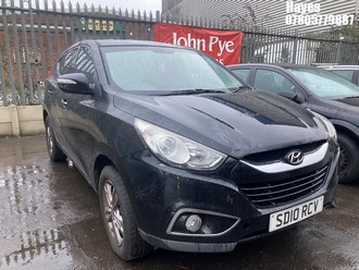 Location: Hayes - 2010 HYUNDAI IX35 STYLE 2WD MPV REG: SD10RCV, Keys: No, MOT Expiry date: 27/12/2025, 1998 Petrol, 5 Speed Manual Petrol, Former Keepers: 9