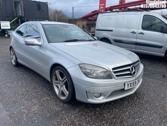 Location: Stapleford - 2009 MERCEDES-BENZ CLC220 CDI SPORT AUTO Coupe REG: YX59ZNZ, Keys: Yes, MOT Expiry date: 28/10/2026, 2148 Diesel, 5 Speed Auto Diesel, Former Keepers: 12