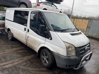 Location: Stapleford - 2007 FORD TRANSIT 130 T280M FWD Van With Side Windows REG: VK57HUV, Keys: Yes, MOT Expiry date: 20/01/2026, 2198 Diesel, 5 Speed Manual Diesel, Former Keepers: 4
