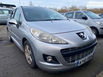 Location: Manchester - 2011 PEUGEOT 207 SPORTIUM 5 Door Hatchback REG: KY61VRP, 1397cc Petrol, 5 Speed Manual Petrol, Former Keepers: 6, Keys: No, MOT Expiry date: 31/07/2025