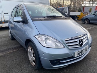 Location: Manchester - 2011 MERCEDES A160 CDI CLASSIC SE CVT 5 Door Hatchback REG: BF11TUO, 1991cc Diesel, Variable 1 Speed Auto Diesel, Former Keepers: 5, Keys: No, MOT Expiry date: 08/04/2025