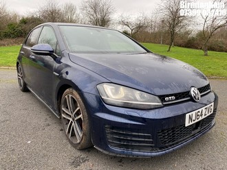 Location: Birmingham - 2014 VOLKSWAGEN GOLF GTD S-A 5 Door Hatchback REG: NJ64ZVG, 1968cc Diesel, 6 Speed Semi Auto Diesel, Former Keepers: 8, Keys: Yes, MOT Expiry date: 14/02/2026