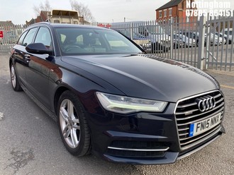 Location: Nottingham - 2015 AUDI A6 S LINE TDI QUATTRO S-A Estate REG: FN15NNX, 2967cc Diesel, 7 Speed S-Auto Diesel, Former Keepers: 0, Keys: Yes, MOT Expiry date: 28/02/2027