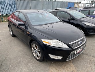 Location: BELVEDERE - 2010 FORD MONDEO ECONETIC TDCI 5 Door Hatchback REG: EY60NLN, 1997cc Diesel, 6 Speed Manual Diesel, Former Keepers: 2, Keys: No, MOT: Expiry date06/06/2026