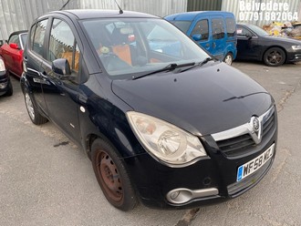 Location: BELVEDERE - 2008 VAUXHALL AGILA CLUB AUTO MPV REG: WF58MZJ, 1242 PETROL, 5 Speed Auto Petrol, Former Keepers: 2, Keys: No, MOT: Expiry date07/05/2026