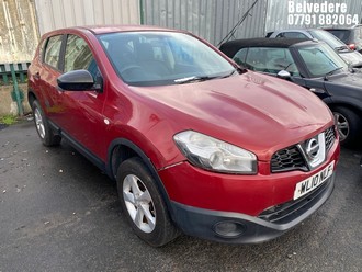 Location: Belvedere - 2010 NISSAN QASHQAI VISIA 5 Door Hatchback REG: WL10NLF, Keys: No, MOT Expiry date: 22/05/2025, 1997 Petrol, 6 Speed Manual Petrol, Former Keepers: 8