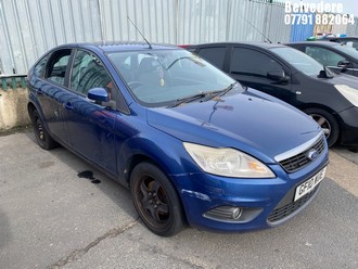 Location: Belvedere - 2010 FORD FOCUS STYLE 100 AUTO 5 Door Hatchback REG: GF10WUE, Keys: No, MOT Expiry date: 18/02/2026, 1596 Petrol, 4 Speed Auto Petrol, Former Keepers: 9