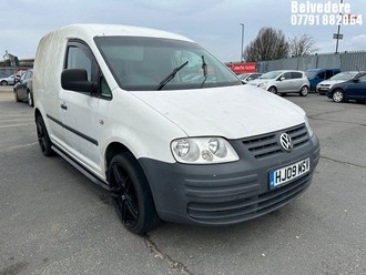 Location: Belvedere - 2009 VOLKSWAGEN CADDY 69PS SDI Car Derived Van REG: HJ09MSV, Keys: No, MOT Expiry date: 07/01/2025, 1968 Diesel, 5 Speed Manual Diesel, Former Keepers: 9