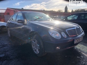 Location: Edinburgh - 2005 MERCEDES E200 KOMP CLASSIC A 4 Door Saloon REG: CK05KXE, Keys: No, MOT Expiry date: 14/04/2026, 1796 Petrol, 5 Speed Auto Petrol, Former Keepers: 12